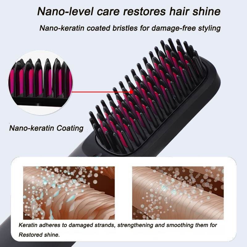 HB-X1 Cordless  Hair Straightener Comb